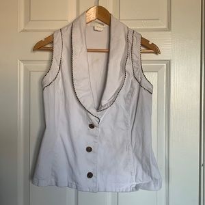 Vintage Detour White Vest